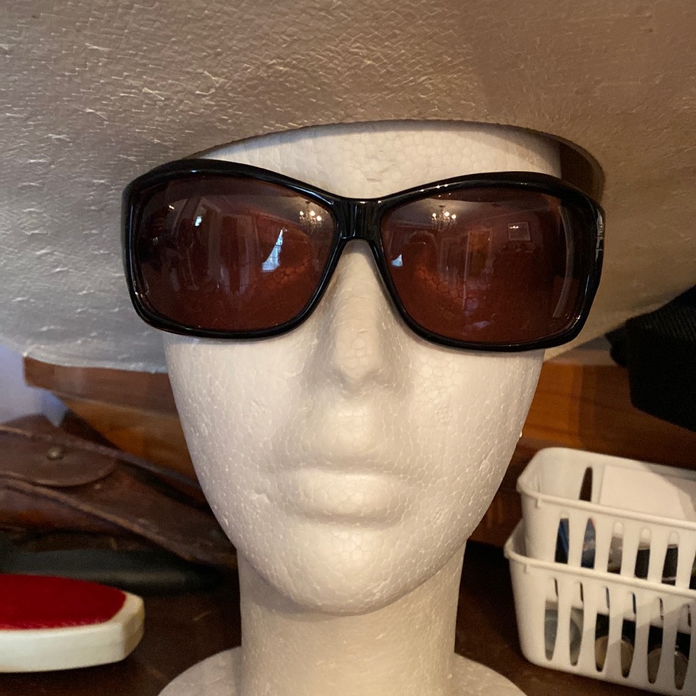 Style Science Designer Brown Embellished Womens Sunglasses pre-owned